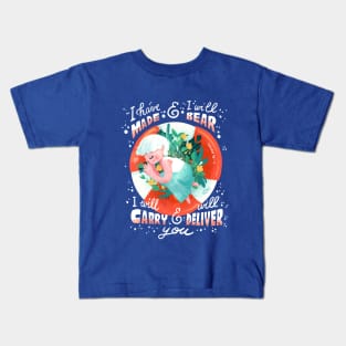 Jesus is my Lifesaver: He will carry me Through Kids T-Shirt